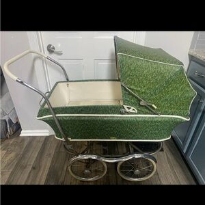 VTG RARE Rex Stroll-O-Chair Baby Stroller Pram | MCM Mid Century | Made in USA
